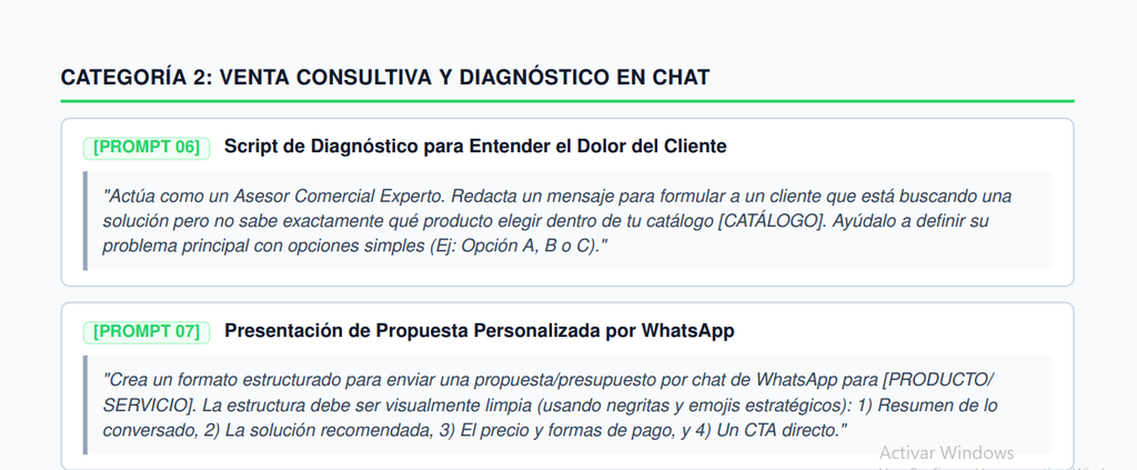200 Prompts para ChatGPT: Vendé más en WhatsApp e Instagram 🤖