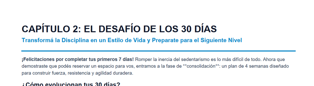 Planificación de Entrenamiento 30 días en casa -Base.