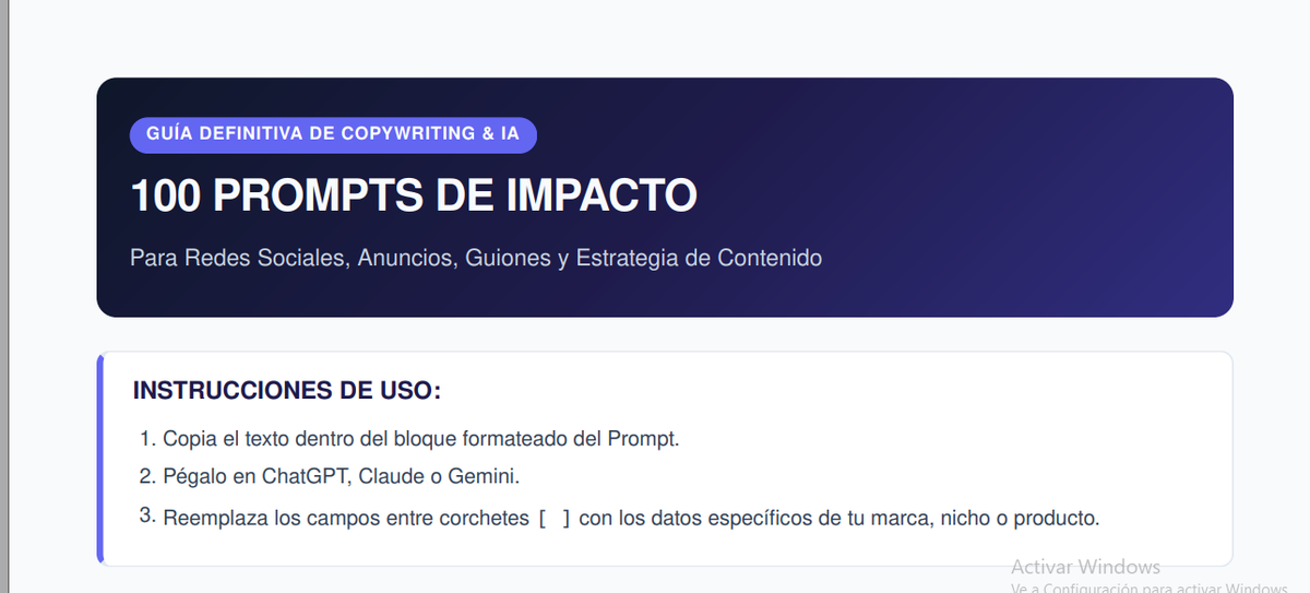 200 Prompts para ChatGPT: Vendé más en WhatsApp e Instagram 🤖