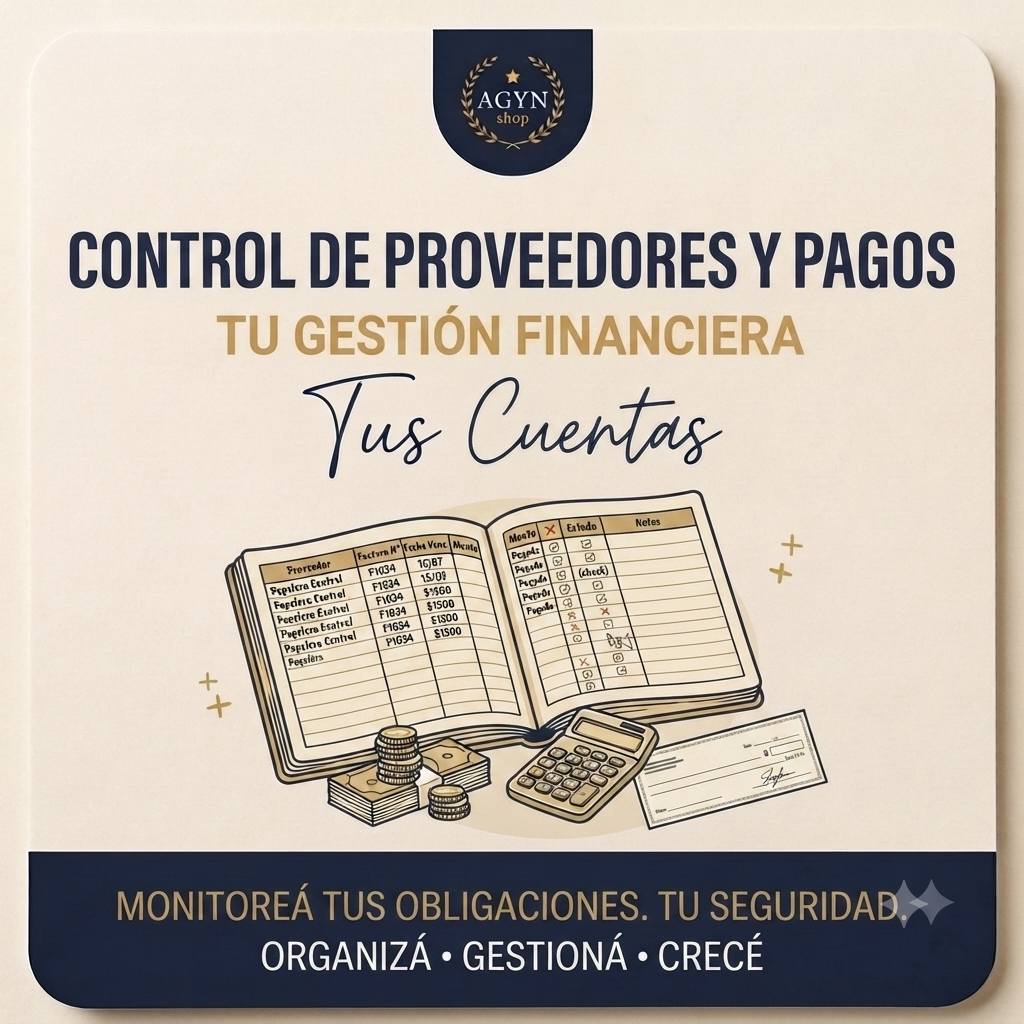 Gestion de Proveedores y Pagos.