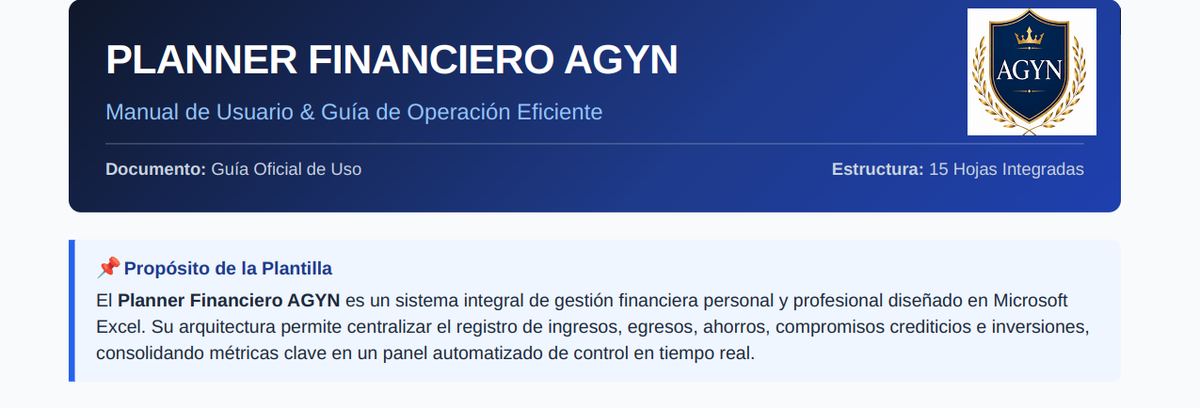 Planificador Financiero Individual.